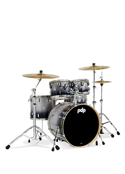 Drums Concept Maple 5 Track 22" Silver To Blk Fade Acoustic Drums