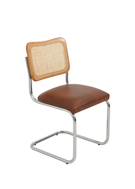 Doğal Hazeran Taba Yemek Odası Sandalyesi