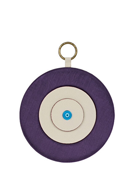 Signature Göz Kutnu Mor Cam Nazarlık