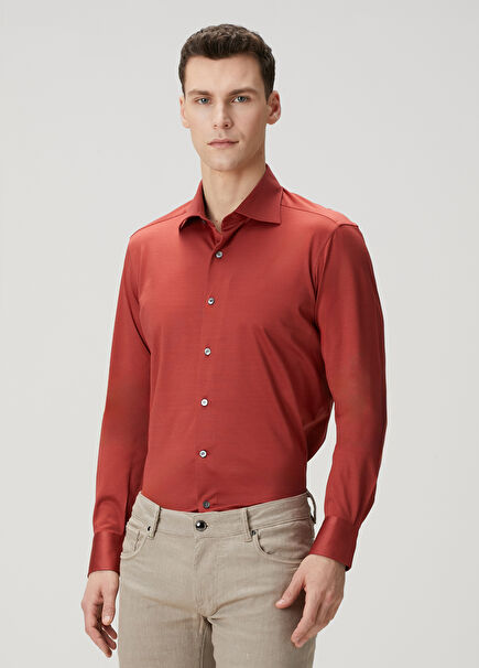 Gabriel Orange Shirt