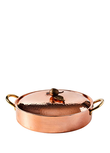 Héritage Collection Copper Shallow Pot 24 cm