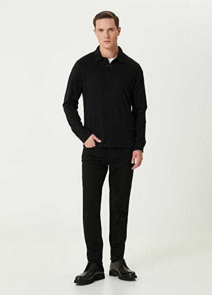 x Slim Fit Black Jeans