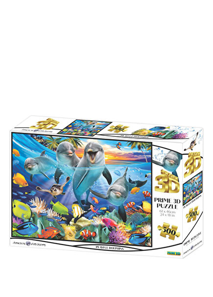 10363 Playful Dolphins 500 Piece Adult Puzzle