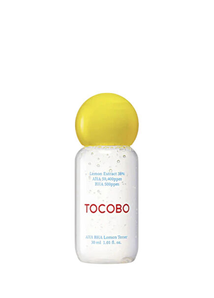 AHA BHA Lemon Toner Aydınlatıcı ve Arındırıcı Vegan Tonik 30 ml