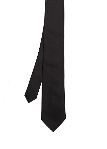 Black Silk Tie