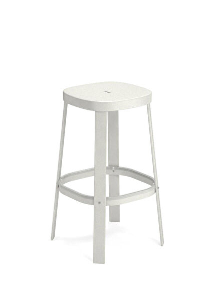 Thor White Alüminyum Bar Sandalyesi