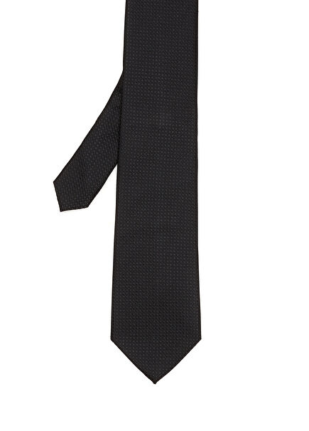 Black Silk Tie