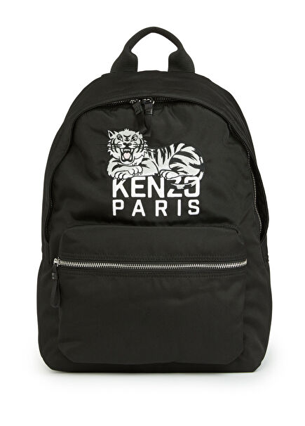Happy Tiger Siyah Kadın Sırt Çantası