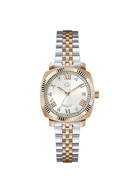 GCZ44003L1MF Rose Gold Metalik Gri Çelik Kadın Kol Saati