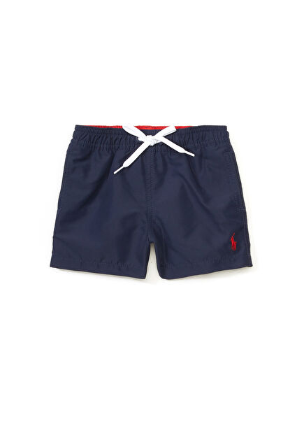 Navy Blue Unisex Baby Swimsuit