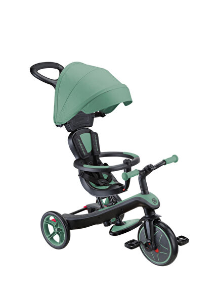 Explorer 4in1 Zeytin Yeşili 3 Tekerlekli Çocuk Trike Bisiklet