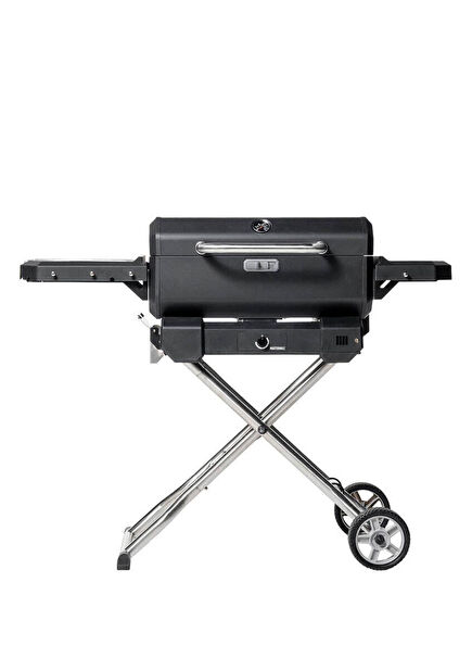 Katlanabilir Ayaklı Portatif Kömürlü Smoker Mangal