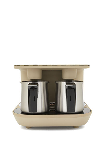 Beige Turkish Coffee Machine