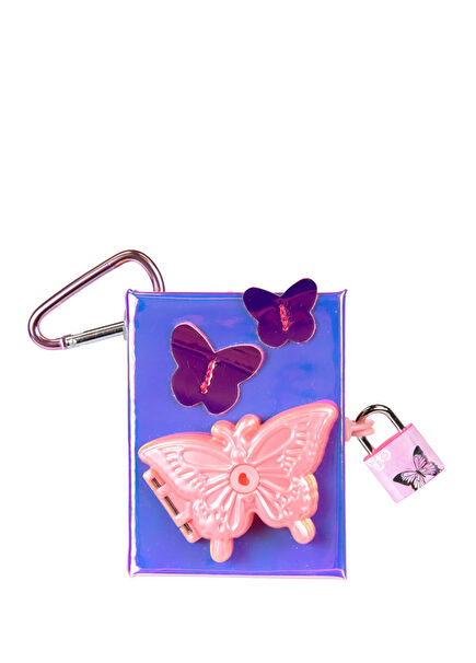 Real Littles Butterfly Figure Girl Mini Diary