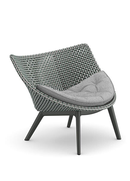 Mbrace Baltic Rattan Alçak Sırtlı Bahçe Koltuğu