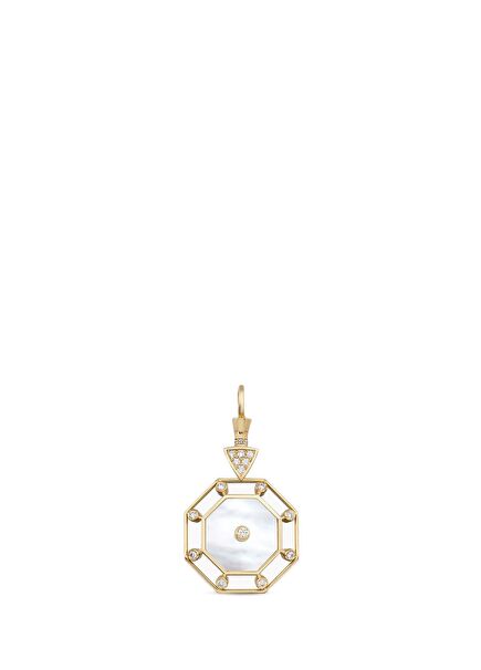 Mother of Pearl Celeste Kadın Altın Kolye
