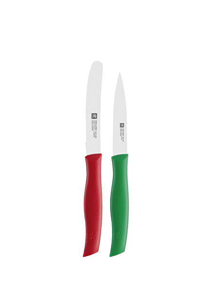 Twin Grip Steel 2 Piece Knife Set