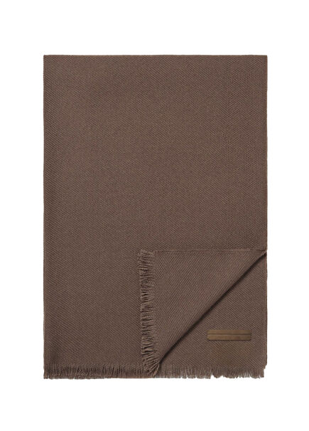 Brown Men's Cashmere Scarf
