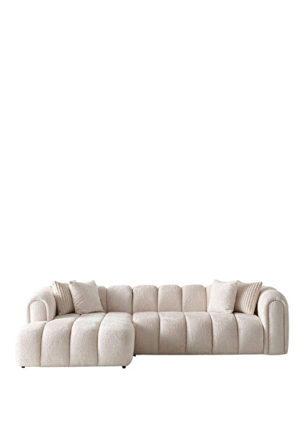 Rui Comfort Tiffany Fabric Corner Set Sofa Paw Friendly Fabric