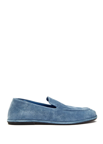 Mavi Kadın Süet Loafer