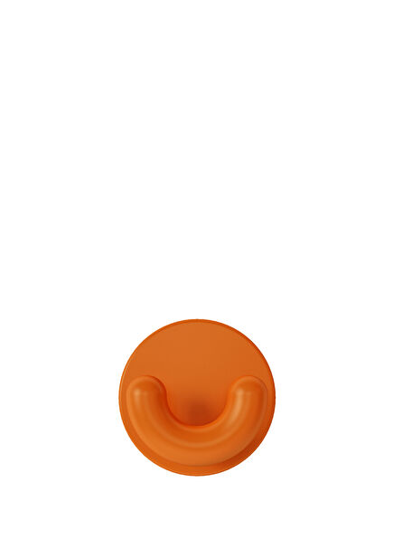 Smilee Orange Wooden Kids Room Hanger 15 x 9 cm