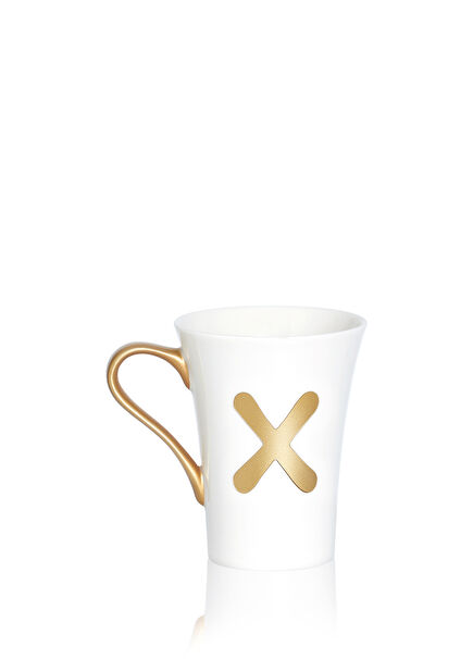 Gebo Beyaz Porselen Kupa