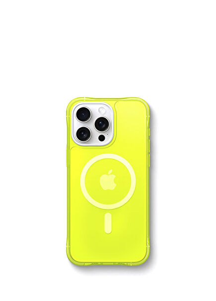 iPhone 15 Pro Max Ciel By Cyrill UltraSheer Lime Mag MagSafe Compatible Phone Case