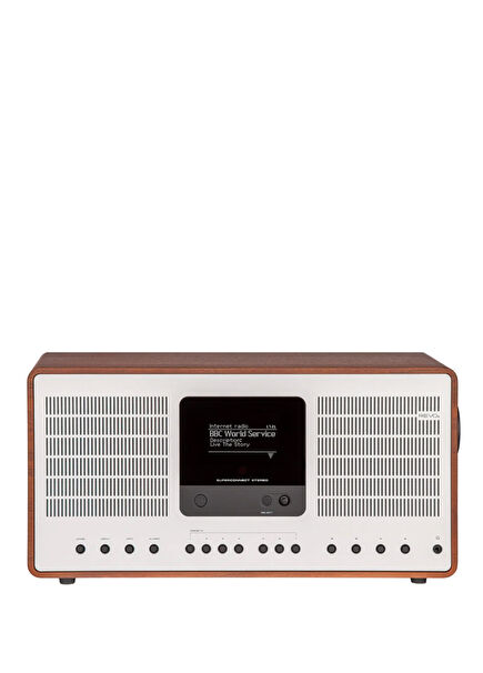 Superconnect Stereo Ceviz Gümüş Radyo