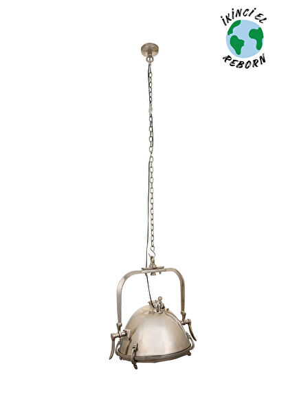 Marin Gri Çelik Sarkıt Avize