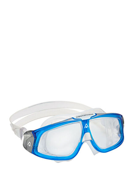 Seal 2.0 Şeffaf Cam Mavi Yüzücü Gözlüğü