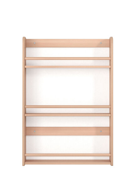 Fox Wooden 3-Seat Children's Room Wall Shelf