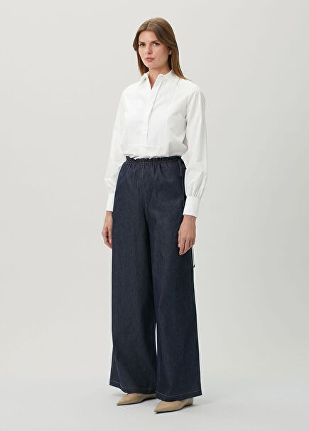 Indigo Wide Leg Pants