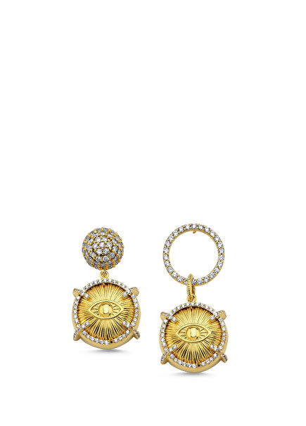 Womens Gold Plated Earrings