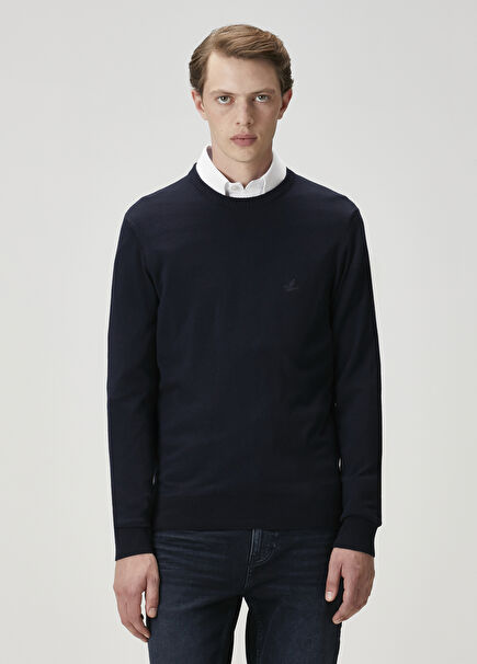 Navy Blue Sweater