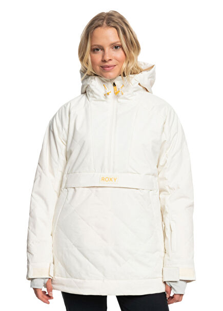 Radiant Lines Overhead White Women's Ski Snowboard Jacket