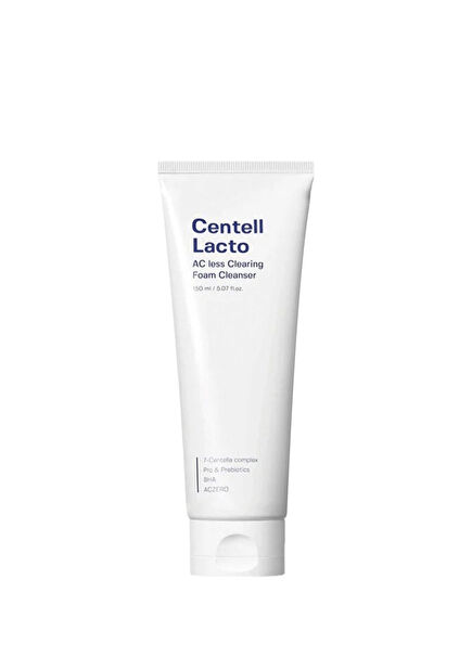 Centell Lacto AC less Clearing Foam Akneye Eğilimli Ciltler İçin Nemlendirici Köpük Yüz Temizleyici 150 ml