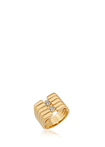 Lydya Stone Women's Gold Plated Ring