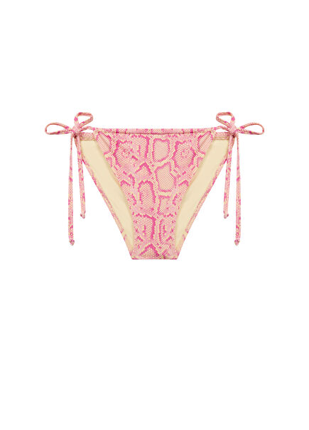 Dare To Rare Pembe Desenli Kadın Bikini Altı