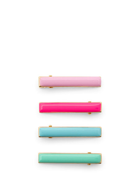 4-Pack Girls Clip Clasp