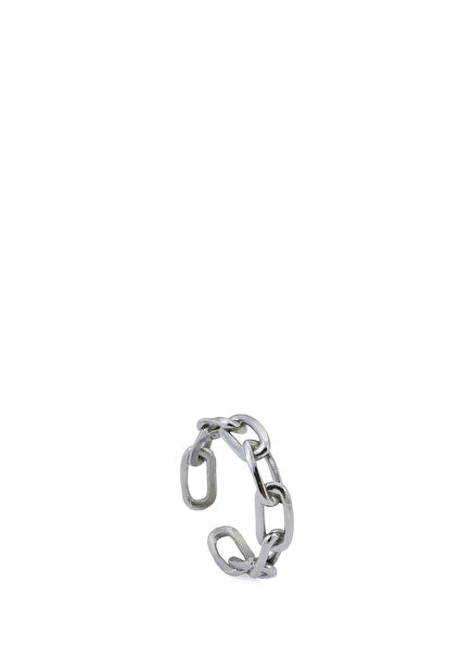 Forsa Silver Plated Men's Chain Ring