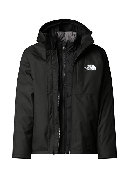 Perrito 4-In-1 Siyah Unisex Çocuk Mont