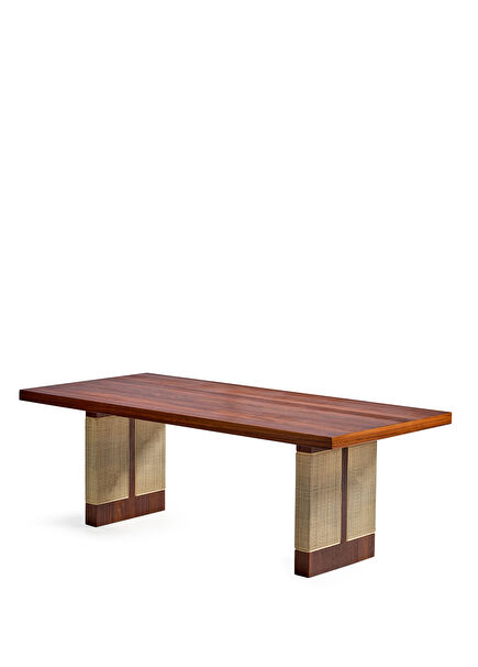 Isla Natural Iroko Tree Garden Table