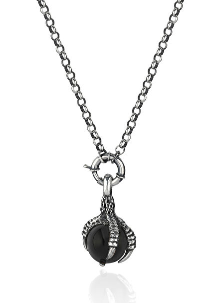 Claw Erkek Gümüş Kolye