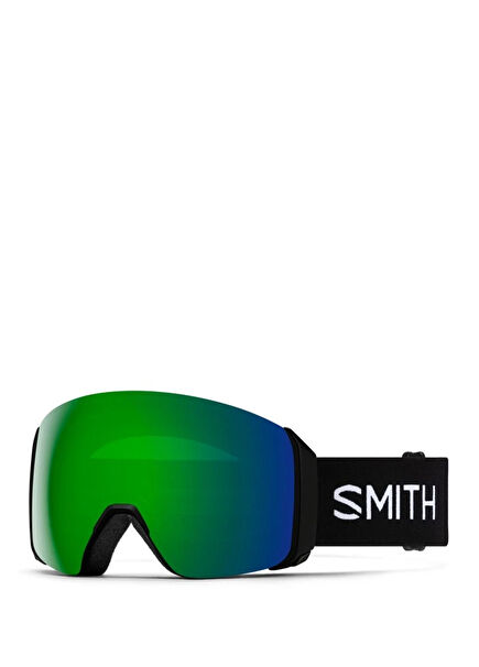 4D MAG XL Black ChromaPop Sun Green Unisex Ski Goggles +Bonus Lens