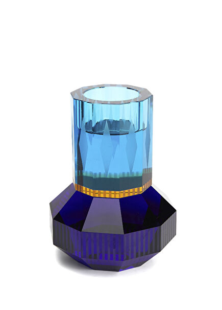 Chicago Çok Renkli Kristal Şamdan