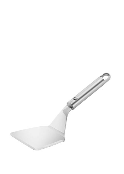 Pro Metalik Gri Paslanmaz Çelik Lazanya Servis Spatulası 30 cm