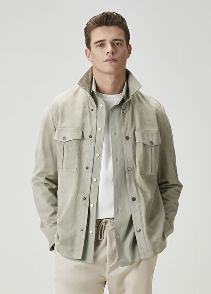 Cagla Leather Shirt