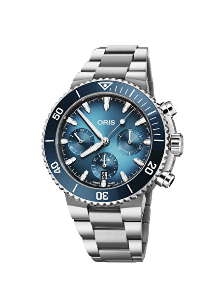 Aquis 01 771 7793 4155-07 8 23 01PEB Gri Çelik Erkek Kol Saati