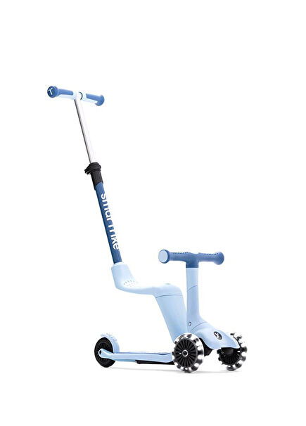 Xtend Mini-Ride 1-9 Yaş 4 Aşamalı Büyüyen Oturaklı Katlanabilir LED Tekerlekli Scooter