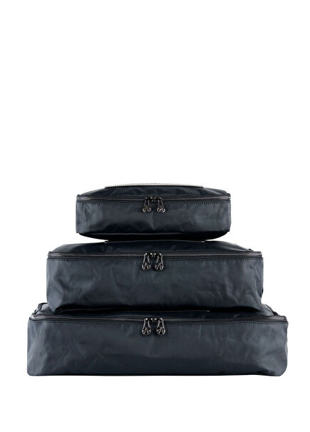 Malta Siyah Seyahat Çanta Takımı